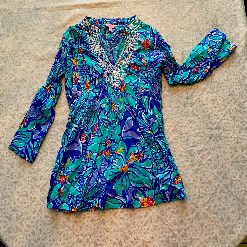 Beautiful Lilly long sleeved top with stunning beaded detail!